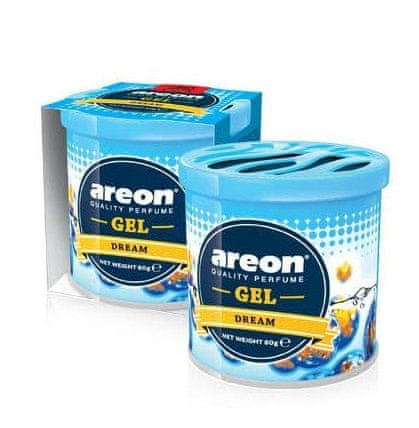 Areon Gelový osvěžovač vzduchu v plechovce Areon, vůně Dream, obsah 80 g