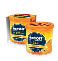 Areon Gelový osvěžovač vzduchu v plechovce Areon, vůně Orange, obsah 80 g