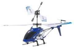 WOWO Dálkově Ovládaný Vrtulník SYMA S107G v Modré Barvě