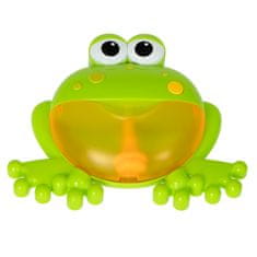Ikonka Pěnová hračka do koupele s generátorem bublinek žába