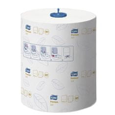 Tork Papírové ručníky Premium v roli systému H1 Matic-120016 + Dárek zdarma disiCLEAN hand disinfection 100 ml