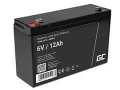 Green Cell AGM01 AGM baterie 6V 12Ah