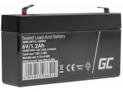 Green Cell AGM52 AGM bezúdržbová baterie Lead Acid 6V 1.2Ah