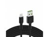 Green Cell KABGC05 rychlonabíjecí kabel Ray USB-A Lightning bílá LED Apple 2.4A 120 cm