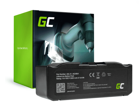 Green Cell PT258 baterie pro iRobot Roomba 2600mAh 14,4V