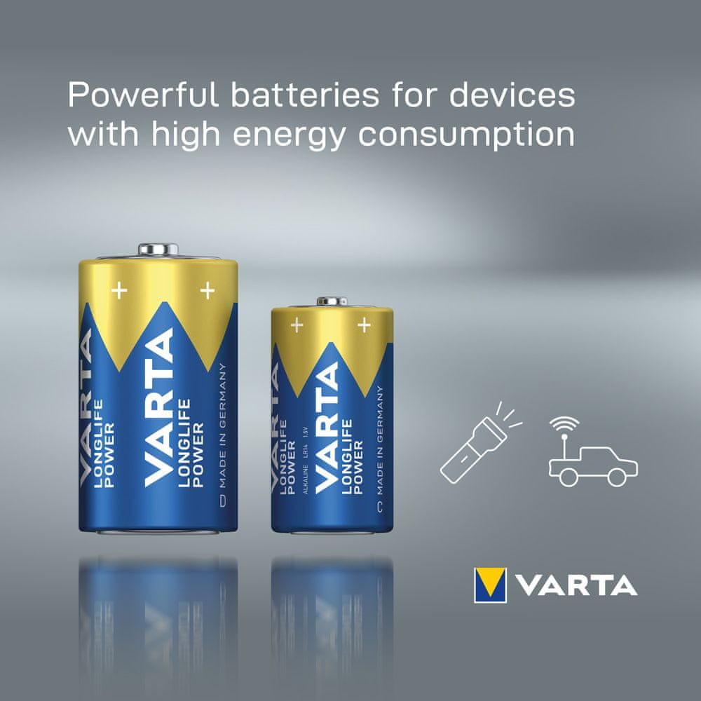 Levně Varta Baterie Longlife Power 2 D 4920121412