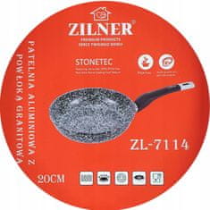 ZILNER 20Cm Keramická mramorová Pánev Stonetec Zl-7114