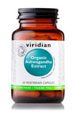 VIRIDIAN nutrition Ashwagandha Extract Organic 60 kapslí