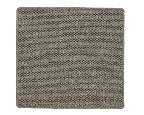 Vopi AKCE: 120x120 cm Kusový koberec Nature tmavě béžový čtverec