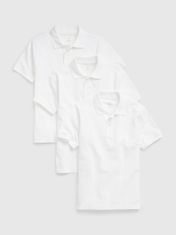 Gap Dětská polo trička uniform organic, 3ks XXL