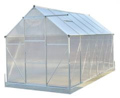 Aga Zahradní skleník MR4033 370x190x207 cm + základna