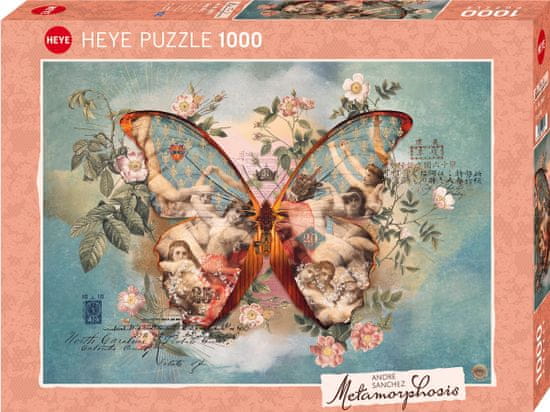 Heye Puzzle Metamorfózy - Křídla č. 1 1000 dílků