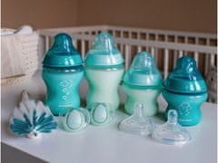 Tommee Tippee Sada kojeneckých lahviček C2N s kartáčem Blue