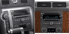 Stualarm 2DIN redukce pro Suzuki XL7 07-09, Chevrolet Avalanche 07-10, Tahoe 07-11 (10807)
