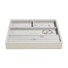 Stackers , Box na šperky Oatmeal Classic Ring & Bracelet Layer | krémová 75602