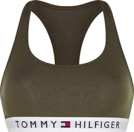 Tommy Hilfiger Bralette podprsenka UW0UW02037 RBN khaki - Tommy Hilfiger