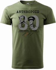 STURMWEB Tričko Anthropoid 80, khaki, XL