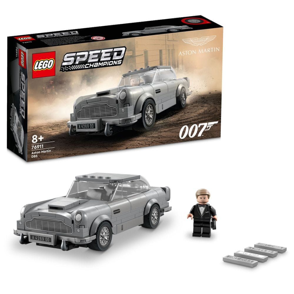 LEGO Speed Champions 76911 007 Aston Martin DB5 - rozbaleno