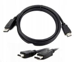 Gembird Kabel CC-DP-HDMI-5M HDMI - DisplayPort 5m