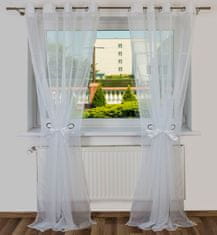 Strefa Firan Ready Curtain, Holland 145x250 cm White