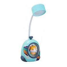 eCa LAMW01 Dětská lampa se zvířátkem světle modrá