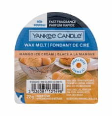 Yankee Candle 22g mango ice cream, vonný vosk