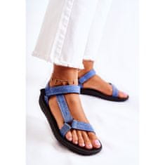 Dámské sandály na suchý zip Blue Kalla velikost 38