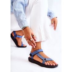 Dámské sandály na suchý zip Blue Kalla velikost 38