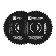 VONROC VONROC Pilové kotouče HSS pro kompaktní kotoučové a ponorné pily - 85x15mm | 2 kusy