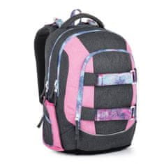 Bagmaster Studentský batoh - růžový