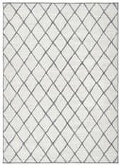 NORTHRUGS Kusový koberec Twin-Wendeteppiche 103118 grau creme – na ven i na doma 80x150
