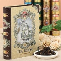 Basilur Čajová kniha - černý čaj ochucený měsíčkem, papájou a skořicí.100g. Tea book Volume II GOLD