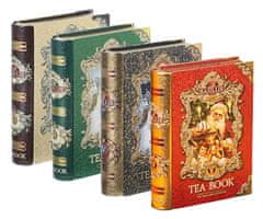 Basilur Čajová kniha - černý čaj ochucený měsíčkem, papájou a skořicí.100g. Tea book Volume II GOLD