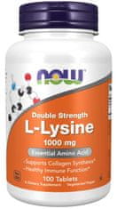 NOW Foods L-Lysine (L-lysin), 1000 mg, 100 tablet