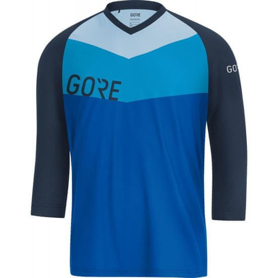 Gore 3/4 dres C5 All Mountain - pánské, krátký, tyrkysově-mořská modrá