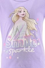 Sun City Dětské pyžamo Frozen Ledové království Smile bavlna fialové Velikost: 104 (4 roky)