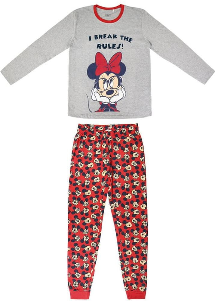 Disney dívčí pyžamo červená 110