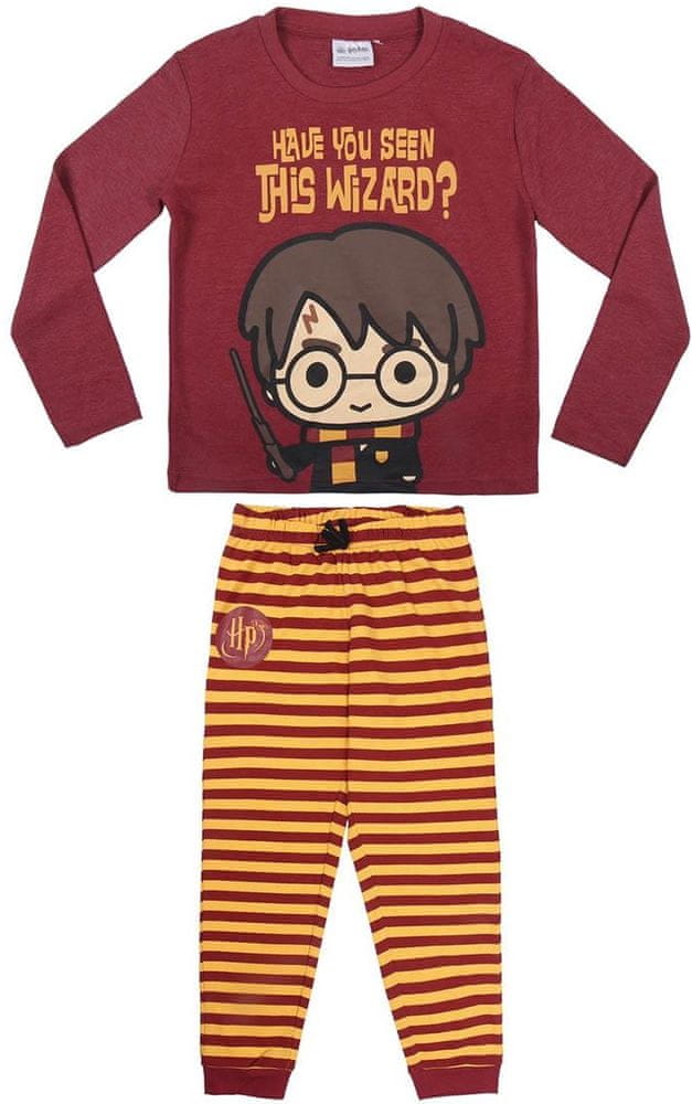 Disney dívčí pyžamo Harry Potter 2200007706 158 červená