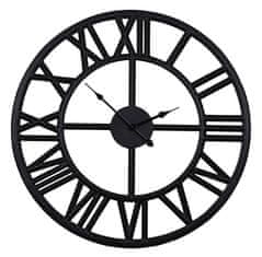 My Best Home Nástěnné hodiny SOLAR II. černá Ø 60 cm Mybesthome