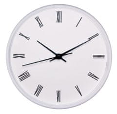 My Best Home Nástěnné hodiny EASY bílá Ø 25,5 cm Mybesthome
