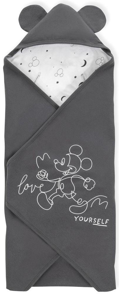 Levně Hauck Snuggle N Dream Mickey Mouse Anthracite