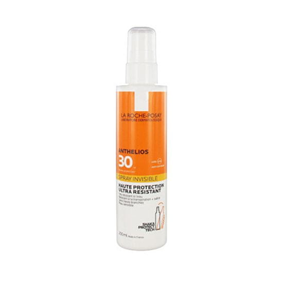 La Roche - Posay Sprej na opalování pro citlivou pokožku SPF 30 Anthelios (Invisible Spray Ultra Resistant) 200 ml