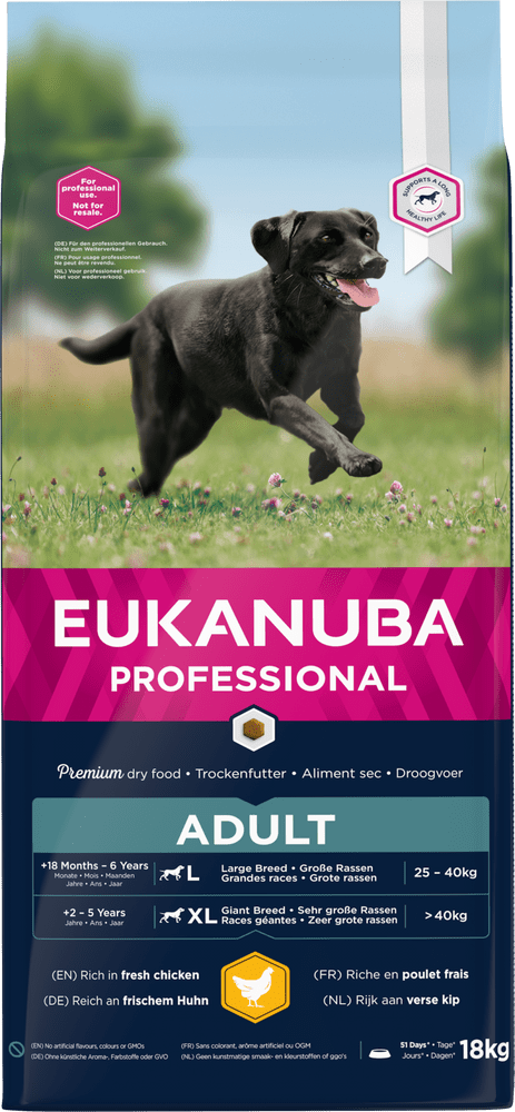 Eukanuba Adult Large & Giant Lamb 18 kg výhodné balení