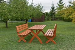 Rojaplast STRONG MASIV zahradní lavice dřevěná - 180 cm 