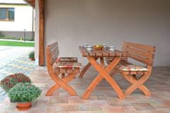 Rojaplast STRONG MASIV zahradní lavice dřevěná - 160cm 