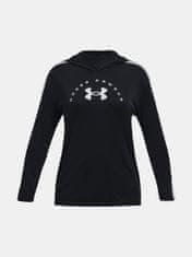 Under Armour Mikina Tech Graphic LS Hoodie-BLK XS