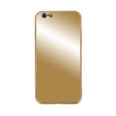 IZMAEL Lesklé zrcadlové pouzdro pro Xiaomi Redmi 5 Plus/Redmi Note 5 - Zlatá KP19667