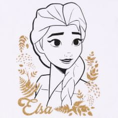 Disney Disney Frozen bílá noční košile pro dívky, třpytivá, 7 let 122 cm 