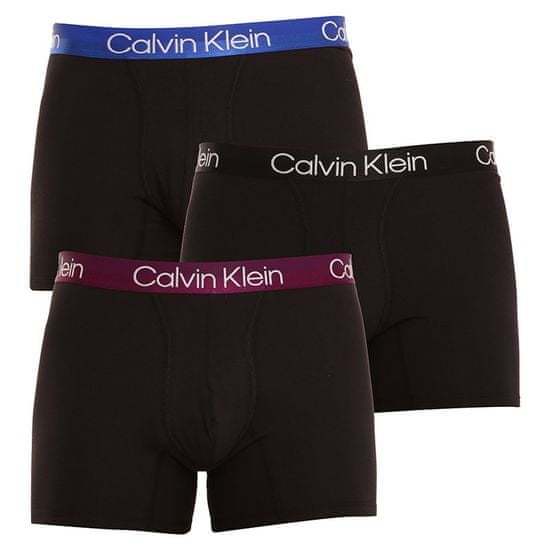 Calvin Klein 3PACK pánské boxerky černé (NB2971A-1S0)