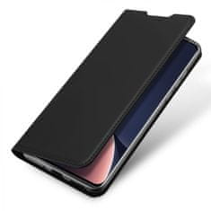 Dux Ducis Skin Pro knížkové kožené pouzdro na Xiaomi 12 Pro, černé